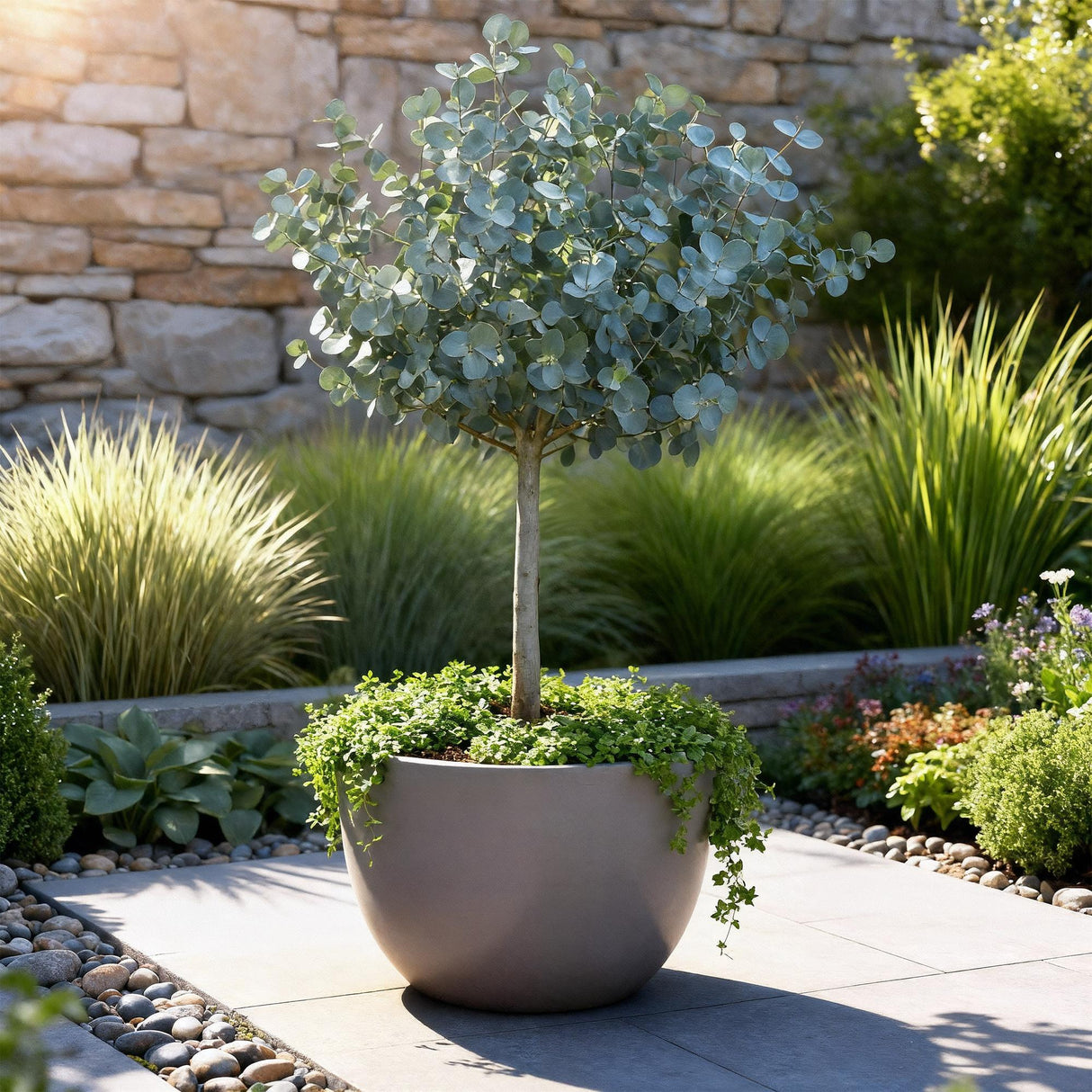 Eucalyptus gunnii Azura – Pot 19 cm – Hauteur 90 cm