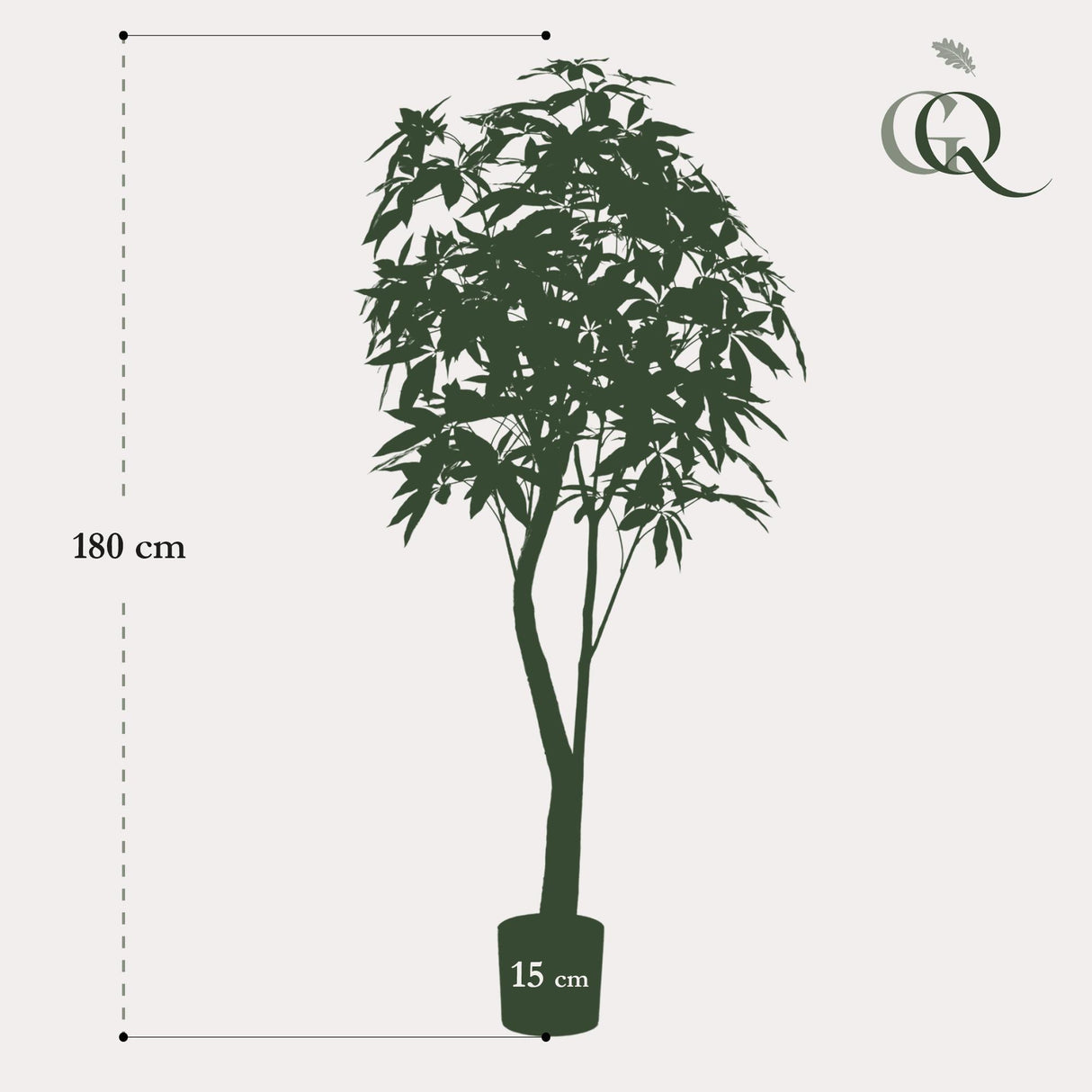 Pachira Aquatica plante artificielle