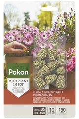 Livraison plante - Cônes nutritionnels pour plantes de terrasse et balcon - 10 pièces
