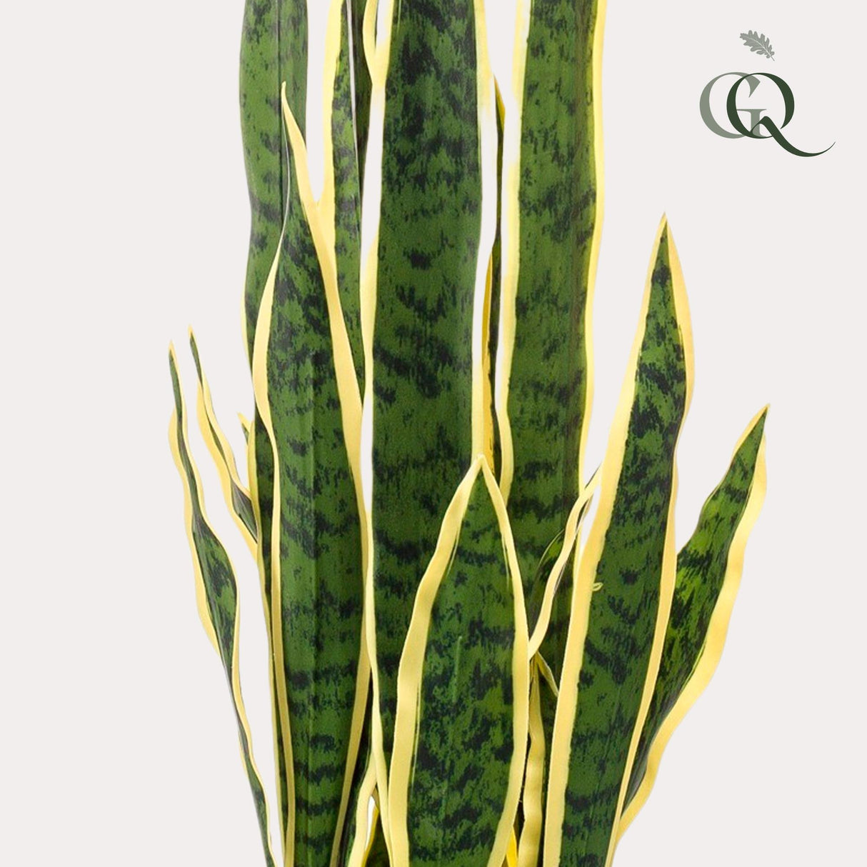 Sanseveria Trifasciata plante artificielle - h97cm, Ø12cm
