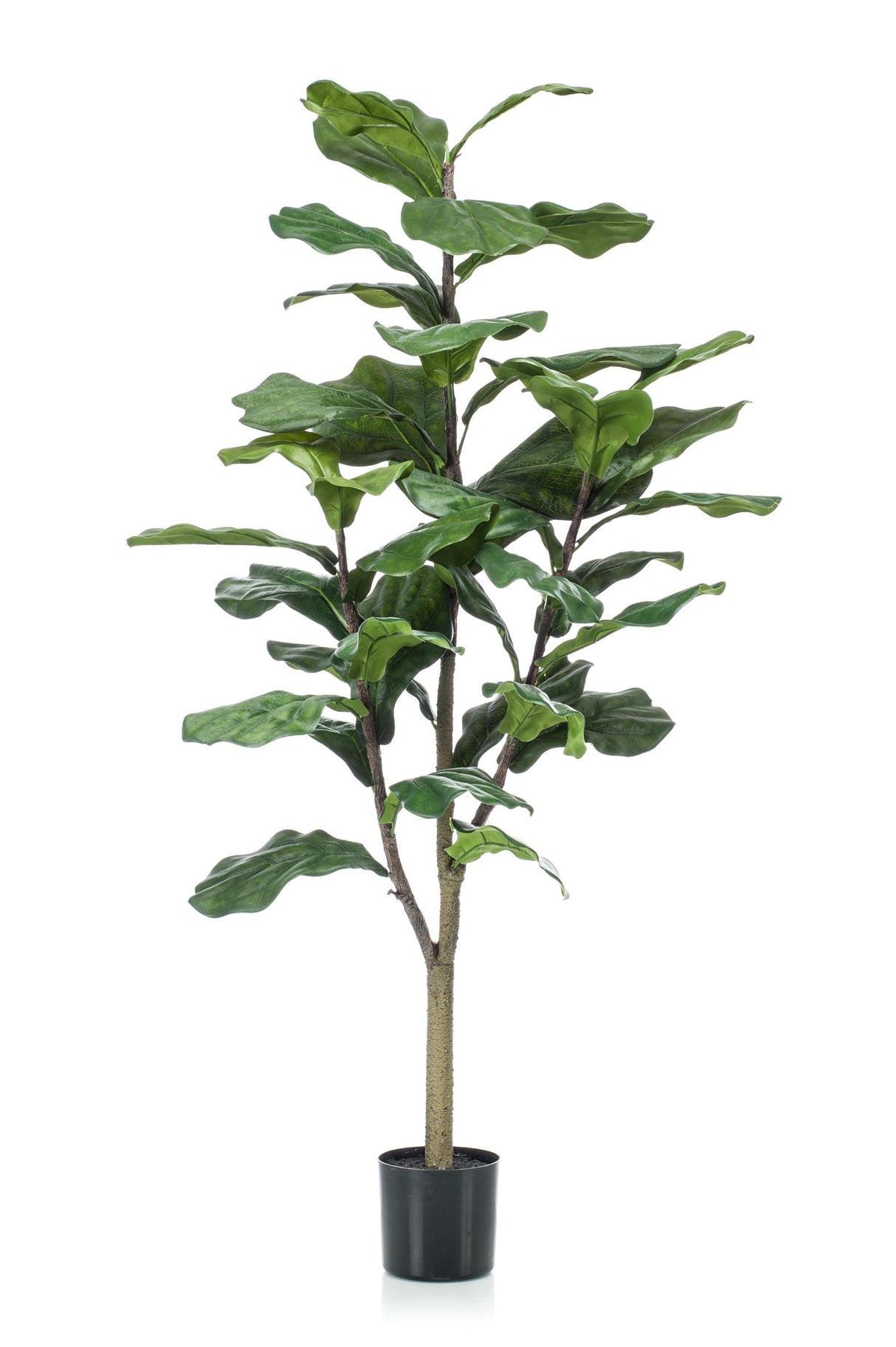 Ficus Lyrata plante artificielle h125cm, Ø14cm