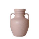 Vase en ciment couleur sable