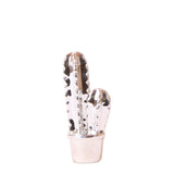 Small silver Cactus - Christmas decoration
