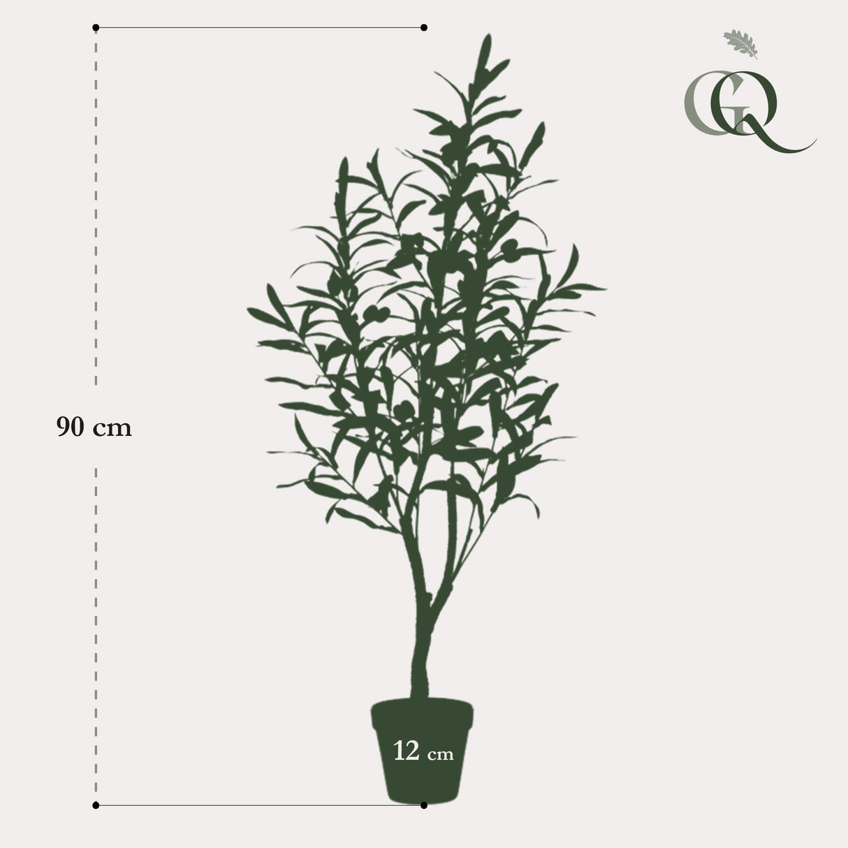Olivier plante artificielle - h90cm