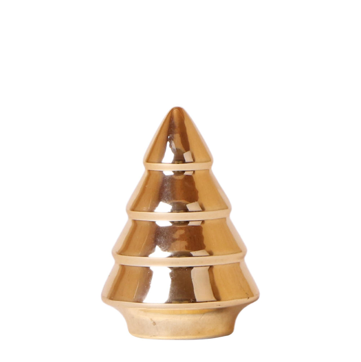 Kleiner goldener Weihnachtsbaum - H12cm