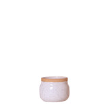 <tc>pot holder</tc> in white ceramic - Ø6cm